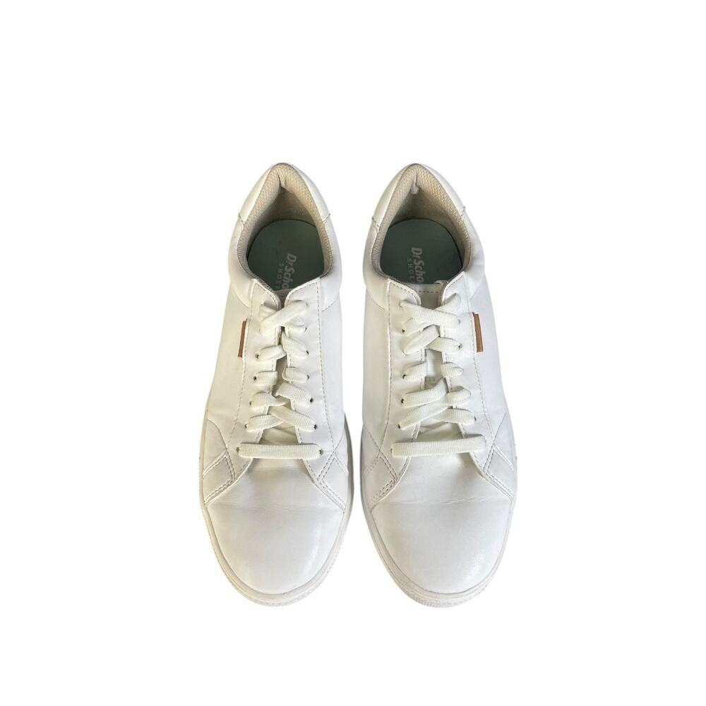 Dr. Scholl’s Women’s Time Off White Faux Leather Platform Sneakers Size-8M - Picture 9 of 9